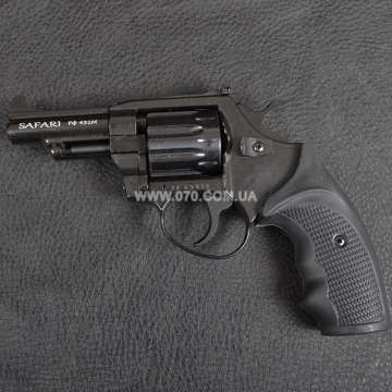 Револьвер под патрон Флобера Safari 431м (3'', 4.0mm), ворон-пластик