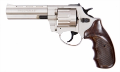 Револьвер под патрон Флобера TROOPER-4.5 хром,никель,титан