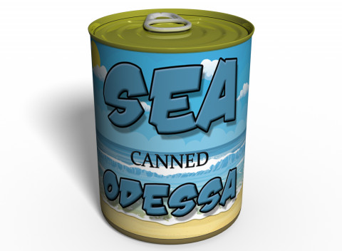 Canned Sea Odessa - Консервированное Море Одесса - Оригинальный Сувенир С Моря