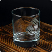 Склянка для віскі з кубиком