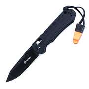 Нож Ganzo G7453P-WS (черный, оранжевый)