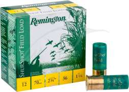 Патрон Remington Shurshot Field Load кал. 12/70 дробь №0 (3,9 мм) навеска 36 г