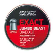 Пули пневматические JSB Exact Jumbo Beast. Кал. 5.52 мм. Вес - 2.20 г. 150 шт/уп