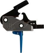 Ударно-спусковой механизм JP Enterprises Fire Control Module Flat Trigger Blue для карабинов на базе AR-10/AR-15