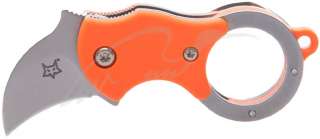 Нож Fox Mini-Ka ц: оранжевый