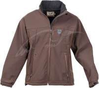 Куртка Unisport Soft-Shell U-Tex ц:коричневый