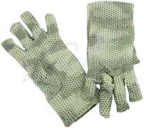 Перчатки Simms Ultra-Wool Core 3-Finger Liner ц:hex camo loden