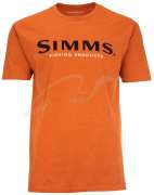 Футболка Simms Simms Logo T-Shirt ц:adobe heather