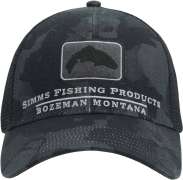 Кепка Simms Trout Icon Trucker One size. Regiment camo carbon