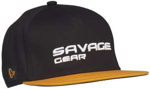 Кепка Savage Gear Flat Peak 3D Logo Cap One size ц:black ink