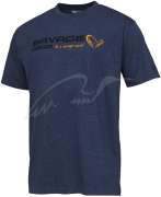 Футболка Savage Gear Signature Logo T-Shirt ц:blue melange