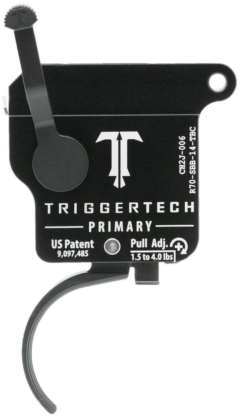 УСМ TriggerTech Primary Curved для REM 700 регулируемый одноступенчатый. Усилие спуска - 1.5 lbs - 4.0 lbs
