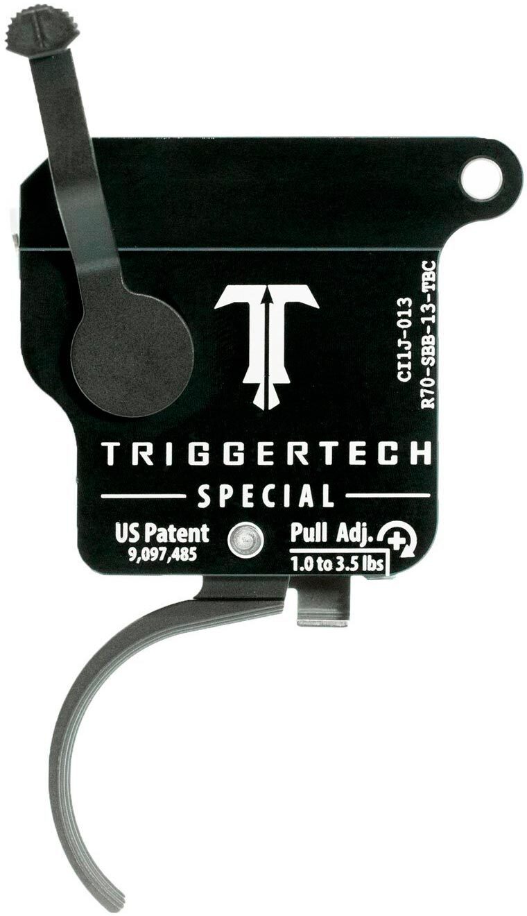 УСМ TriggerTech Special Curved для REM 700 регулируемый одноступенчатый. Усилие спуска - 1.0 lbs - 3.5 lbs