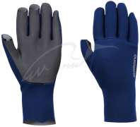Перчатки Shimano Chloroprene EXS 3 Cut Gloves ц:blue