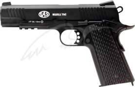 Пистолет пневматический SAS M1911 Tactical Blowback BB кал. 4.5 мм