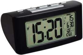 Цифровые часы с будильником TFA Siesta, Black