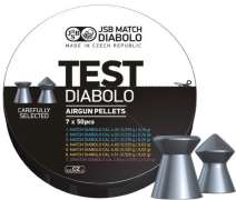 Кульки JSB Diabolo Test  0.52 г - 0.535 г, кал.177 (4.5 мм), 350 шт.