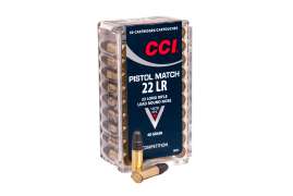 Патрон нарізний CCI 22LR Pistol Match,LRN,40GR(2,59г)