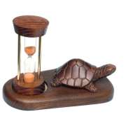 Песочные часы со скульптурой Черепаха. 5 минут