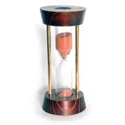 Песочные часы N7 круглые с метал стойками (5 минут)