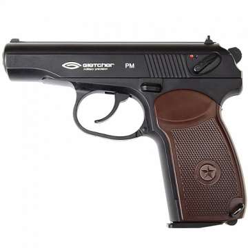 Пистолет пневматический Gletcher ПМ Макаров (4.5mm)