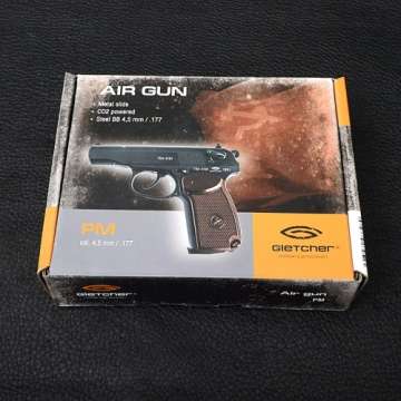 Пистолет пневматический Gletcher ПМ Макаров (4.5mm)