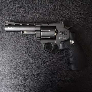 Револьвер пневматический Gletcher SW B4 Smith&Wesson (4.5mm)
