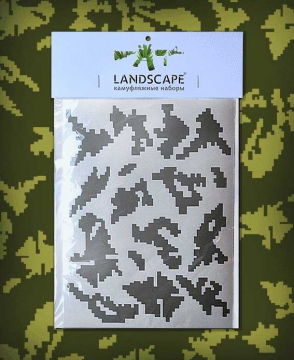 Камуфляжный трафарет "Березка"