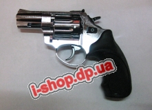 Револьвер под патрон Флобера TROOPER-2.5 хром, никель, титан