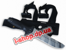 Нож Мелита-К "Касатка" туристический, камуфляж, рукоять пластик