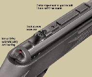 Винтовка пневматическая Hatsan 125 TH Vortex с газовой пружиной