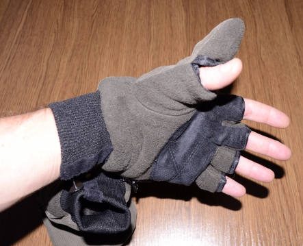 Зимние перчатки с откидной варешкой OnePolar