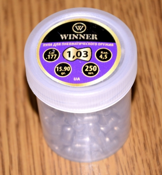 Свинцовые пули Winner 1.03 г