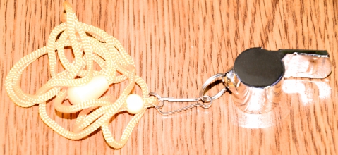 Свисток металлический S-13