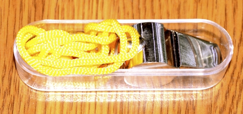 Свисток металлический S-13