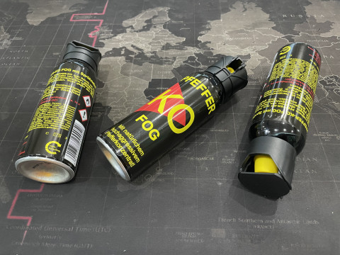 Газовый баллончик Klever Pepper KO Fog аэрозольный. Объем - 100 мл