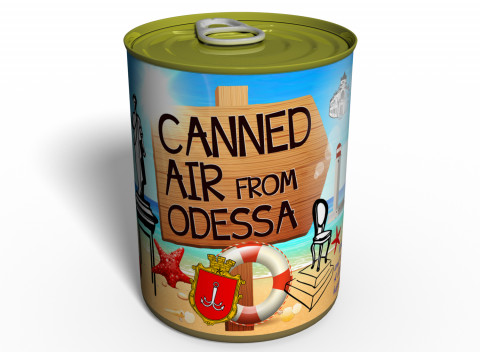 Canned Air From Odessa - Unique Gift From Ukraine