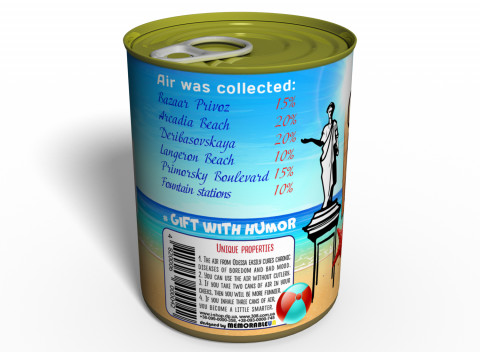 Canned Air From Odessa - Unique Gift From Ukraine