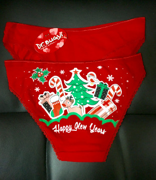 Консервированные Рождественские Трусики - Подарок С Приколом - Подарок Девушке На Рождество