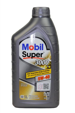 Масло моторное Mobil Super 3000 X1 5W-40, 1 л (152567)