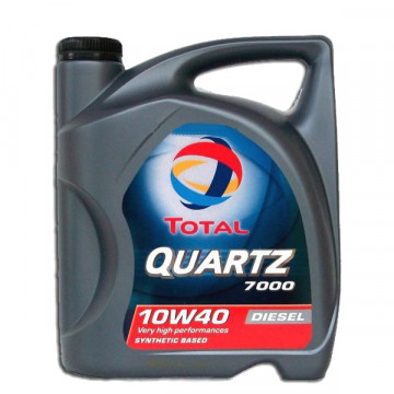Масло моторное Total Quartz 7000 Diesel 10W-40, 4 л (203710)