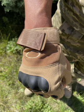 Перчатки Беспалые Тактические Oakley Олива