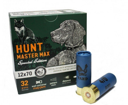 Патрон Тахо Хант Мастер Макс №1-4/0 12/70 Hunt Master Max Для Гладкоствольных Охотничьих Ружей Hunt Master