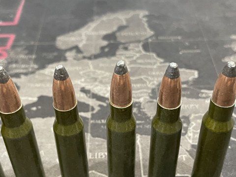 Нарезной Патрон БПЗ .308 Win SP BT 7,62x51 10.9 г/168 gr