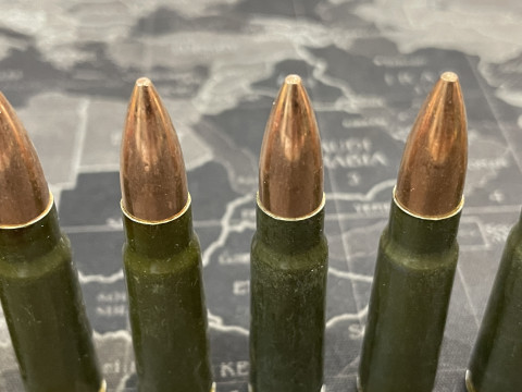 Нарезной Патрон БПЗ 7,62x39 Subsonic12.7 г /196 gr Дозвуковой