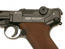 Пистолет пневматический Gletcher P08 Parabellum