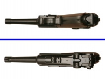 Пистолет пневматический Gletcher P08 Parabellum