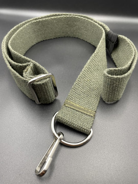 Ремень Оружейный Стропа Брезент Для АК LeRoy Олива 00001995 Olive