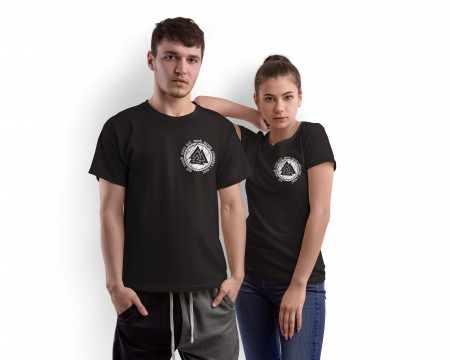 Стильна Дизайнерська Футболка Вікінг Валькнут Слава Україні