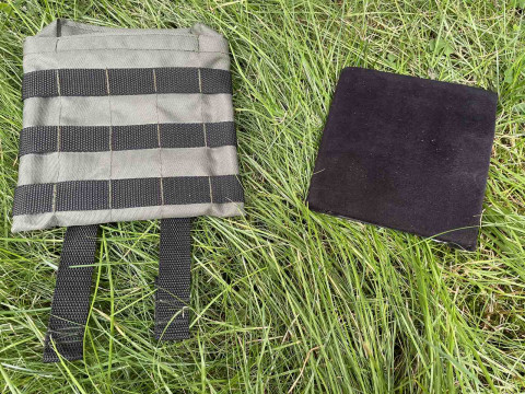 Боковая Плита Для Бронежилета Бронепакет Из Финской Бронестали 4+ Класс Hardox  С Антирикошетом И Демпфером